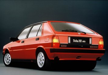 Lancia Delta 4WD - πίσω όψη