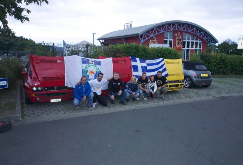 Members at the Track